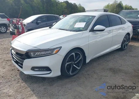 2018 Honda Accord Sport from USA, damaged, VIN 1HGCV1F38JA067349
